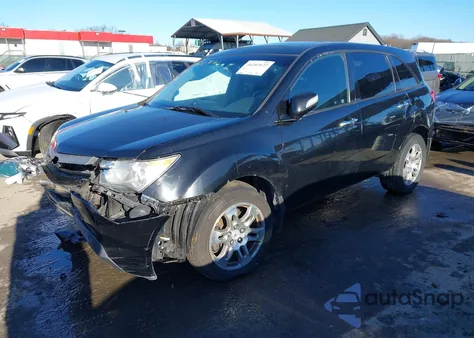 2009 Acura Mdx z USA, uszkodzony, nr VIN 2HNYD28279H534334